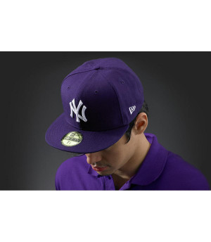 casquette New York violet Casquette ny 59fifty violette